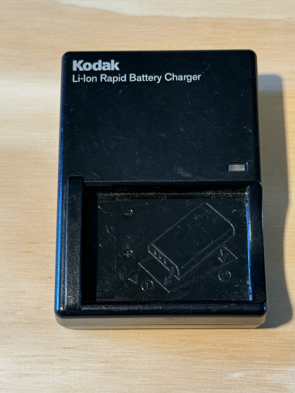 Kodak Li-Ion Rapid Battery Charger Black K5000 Tested Good Read Description Blw!